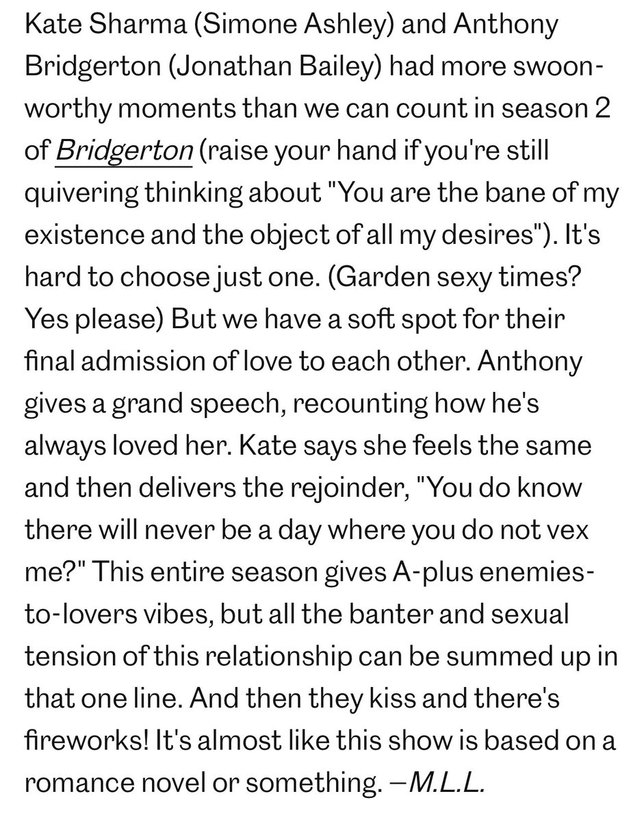 jbaileydaily's tweet photo. Kate and Anthony are on Entertainment Weekly’s most memorable shipper moments of 2022 😌♥️

https://t.co/bs9OH7dT5L

#jonathanbailey #simoneashley #kathony #bridgerton https://t.co/HWsV9ye8kw