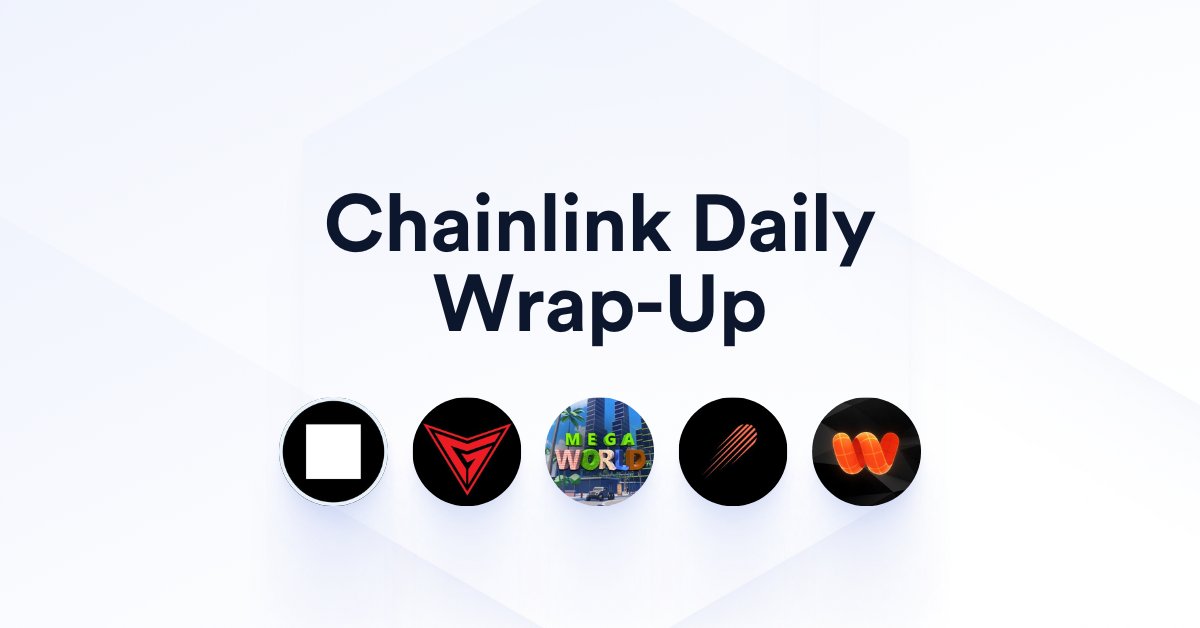 Chainlink tweet media