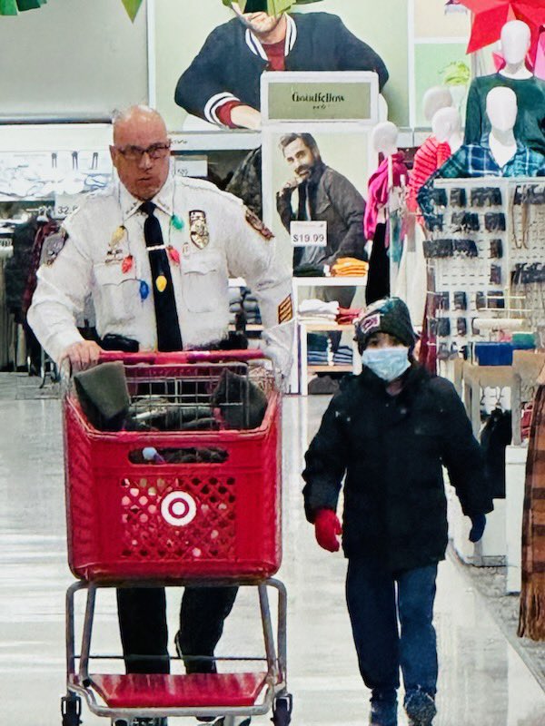 MTVschool's tweet photo. Our “Shop with a Cop” winner got to Holiday shop with the Chief!!! I am sure it is a day he will never forget!!! Thank you BPD ! You are AMAZING!! https://t.co/R8UymyUbDZ
