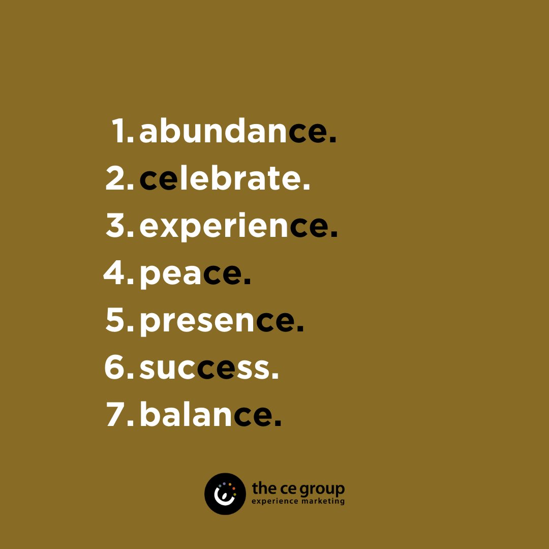 thecegroup's tweet photo. On the 7th Day of CE, the Groupers gave to you... 7 CE words to represent our wishes for you this holiday season! ❄️

Which one did you see first? Let us know in the comments!

Bonus challenge: Find all 7!

#TheCEGroup #CEGroup #ExperienceMarketing #EventMarketing https://t.co/aicQdMC3jQ