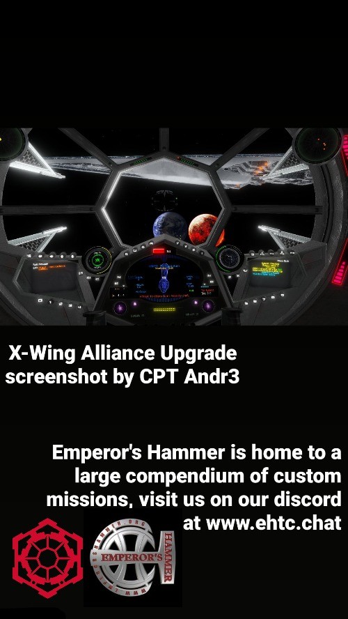 EHReconOffice's tweet image. Check out this screenshot provided by our pilot, CPT Andr3!

Game: X-Wing Alliance Upgrade

#flightsims #xwing #tiefighter #starwars #ehtc