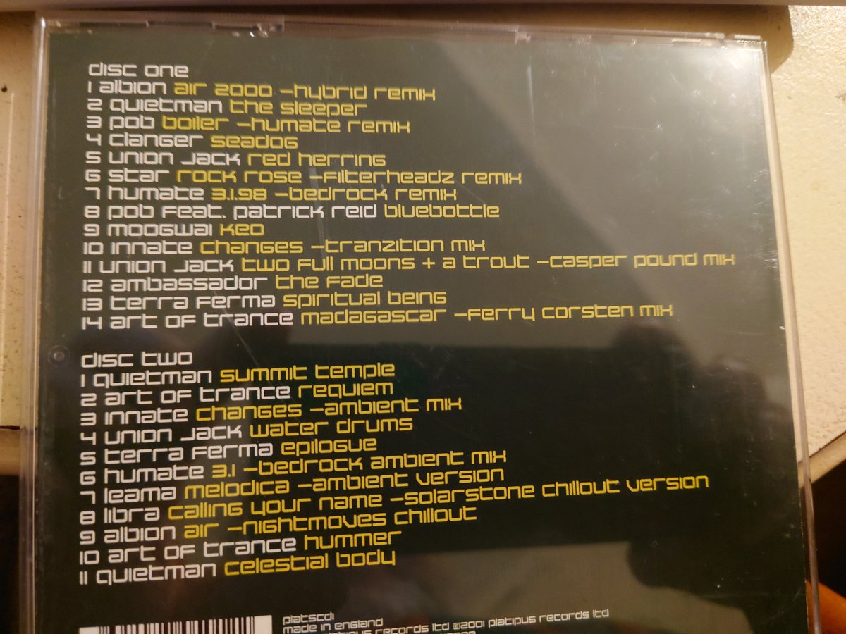 S0UNDK1LLAH66's tweet image. Tonight's album is a compilation mixed by #ArtOfTrance.
Disc one - Bangers.
Disc Two - Chilled
#Trance
#90s