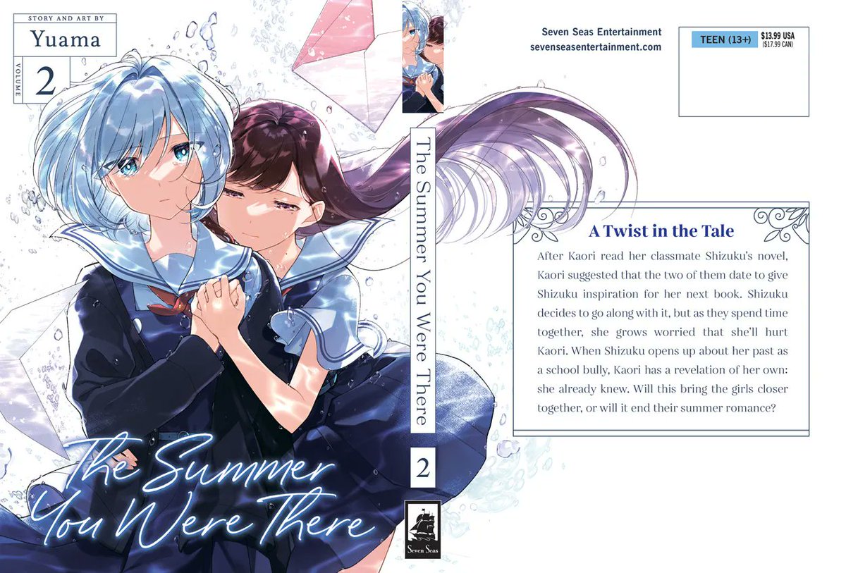 Seven Seas Entertainment on Twitter: "THE SUMMER YOU WERE THERE Vol. 2