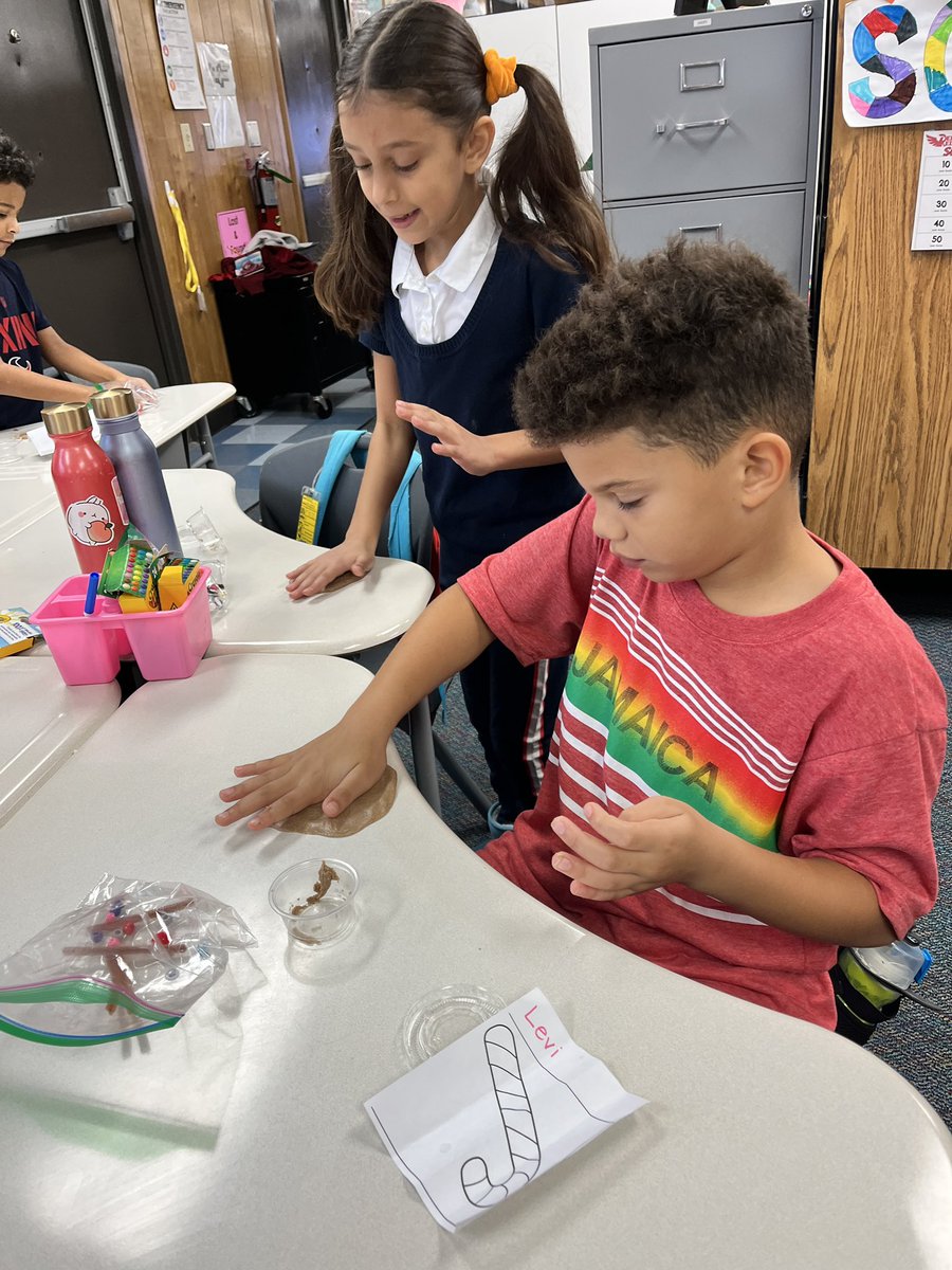 Reindeer games <a href="/rennellredhawks/">Rennell Elementary</a> means making reindeer out of gingerbread play dough! It was so fun  and the room smelled fantastic! 2nd grade is the absolute best! #WeAreRennell