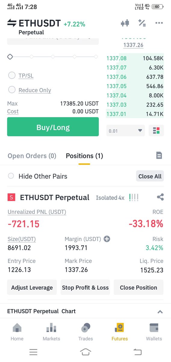 AKarpude's tweet photo. @CryptooIndia Ady bhai kya karu loss ho raha hai https://t.co/fI66pktnJc