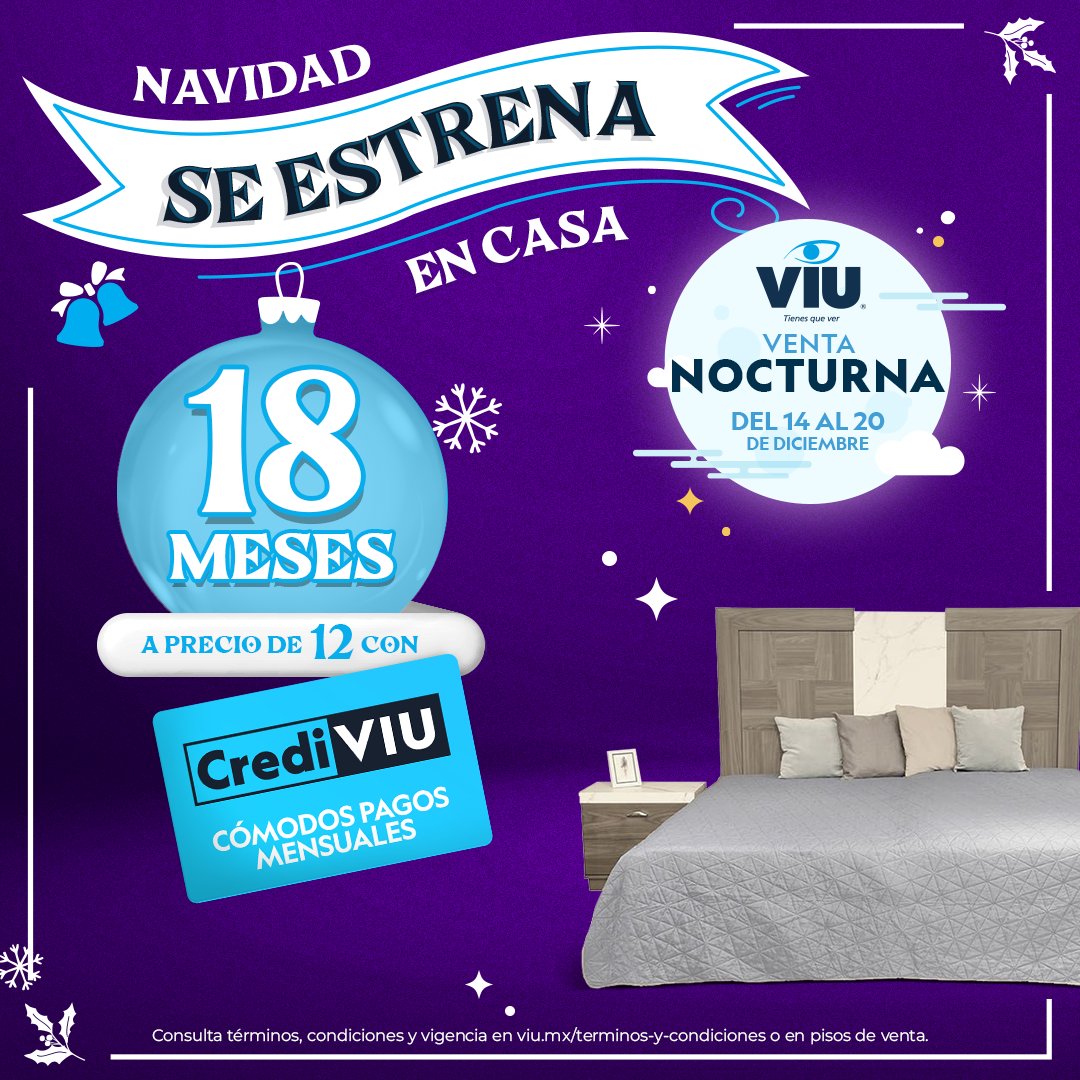 ViuTienesQueVer's tweet photo. ¡Dale un look sofisticado a tu hogar 🏡 con las Promociones de la Venta Nocturna!
👉 https://t.co/HuLjlaIETE https://t.co/s7O4Cr9xwn