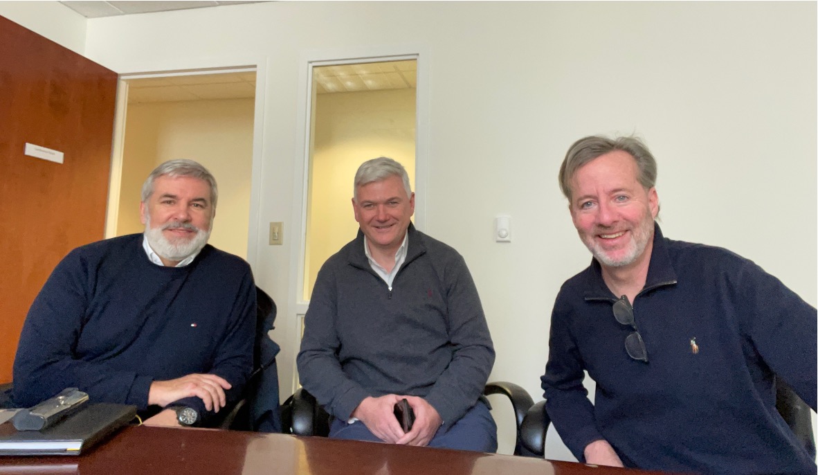 Paul McCarthy and <a href="/DougMcCalmont/">Doug McCalmont</a> spent the day today in #Boston/#Quincy with the CEO and Founder of <a href="/GBRSedicii/">Sedicii</a>, <a href="/roblesman/">Rob Leslie</a>, a partner firm of <a href="/Chrysalis_DAE/">Chrysalis DAE</a>. This combination of best-in-class risk management platforms will help avoid future #FTX disasters.