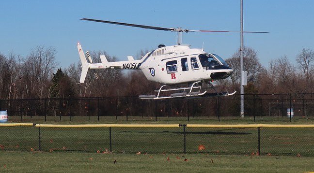 TWP got a visit from Rutgers Head Coach Greg Schiano this afternoon! Coach Schiano landed the Rutgers helicopter on campus and got a chance to meet members of the Community and have lunch with Rutgers Commit John Stone and members of our coaching staff and Police Department!🔴⚪️
