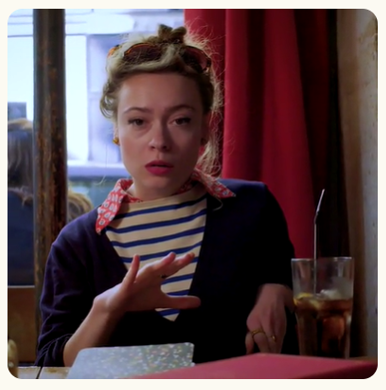 HenrykMur's tweet photo. @Memrise's videos are a nice touch. They show you native speakers. What I find adorable is how much in character some them are. Look at this girl! As John Oliver once put it on @LastWeekTonight, she "is almost offensively French". 🇫🇷 J'adore! #LanguageLearning #myfrnch https://t.co/YmvLg1HpXd