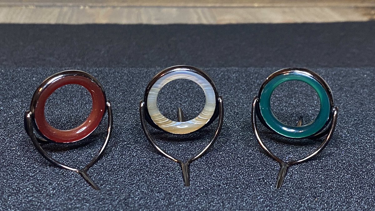 FishOnFlyFish's tweet photo. Black Nickel 24mm and 20mm Agate Stripping Guides 

https://t.co/SyXXoa40hV
flyfish@fishoncustomrods.com

Domestic Shipping $8.75
International Shipping Available
.
.

#fishoncustomrods #flyfishing #agatestrippingguides #customflyrods #flyfish #flytying https://t.co/F1SpFJhj1K