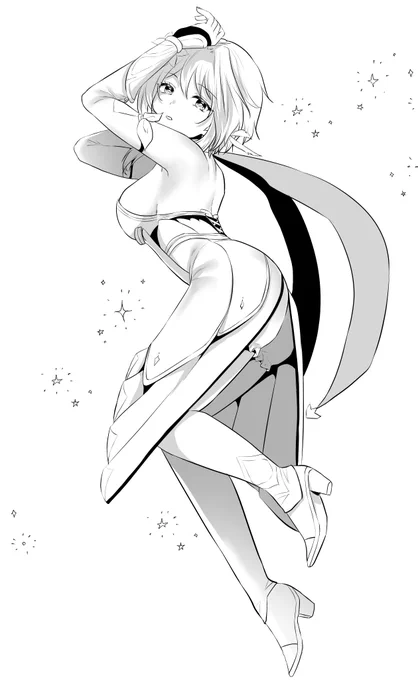 #今年も残りわずかなのでお気に入りの4枚を貼る まさかの色塗った絵がなかった。でも気に入ってんだ。来年清書しよう。きっと。ガイ蛍/荒蛍 