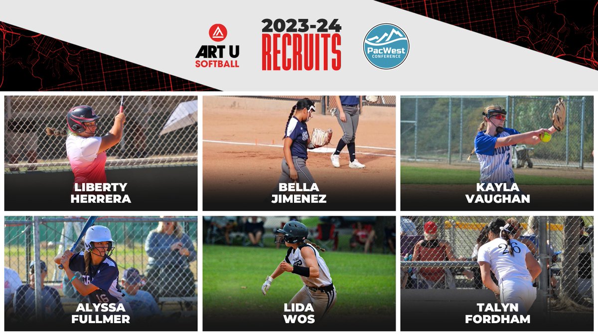 ARTU_Knights's tweet image. SB: [RECRUITS] Six 2023-24 #UrbanKnights Commit To @ARTUSoftball bit.ly/3WfzGT7 #PacWestSB #ArtSchool
