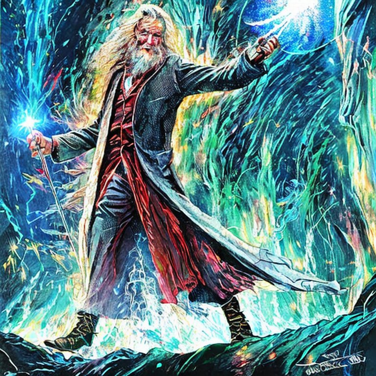 FireMageHits's tweet photo. Cantrips - 2 "Dancing Lights 2"
#AI #AIArtistCommunity #DnD
#dnd5e #dndart #fantasy #Magic #spellbook #spellscroll https://t.co/hedF1DVkMV