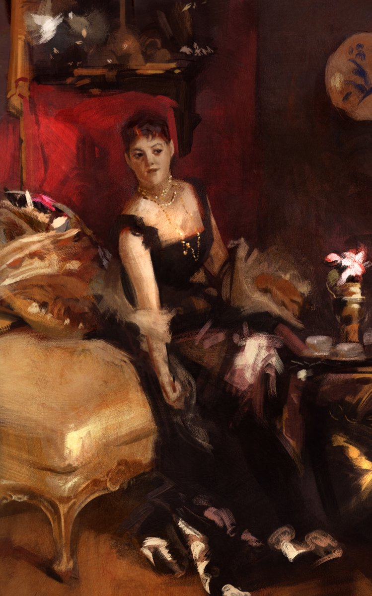 EHOTO_'s tweet photo. Masterpiece(John Singer Sargent) Study https://t.co/QTjrz0azET