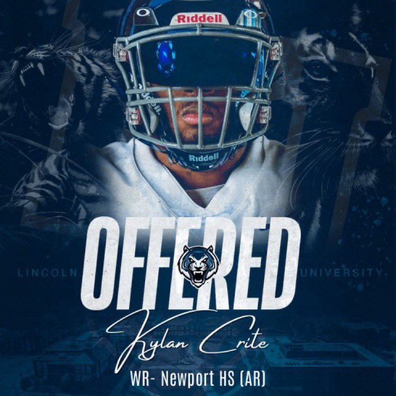 After great conversation with <a href="/Coach_Gales/">Jermaine Gales</a> I’m blessed to receive my first offer from <a href="/LUMO_FB/">Lincoln University (Missouri) Football</a>