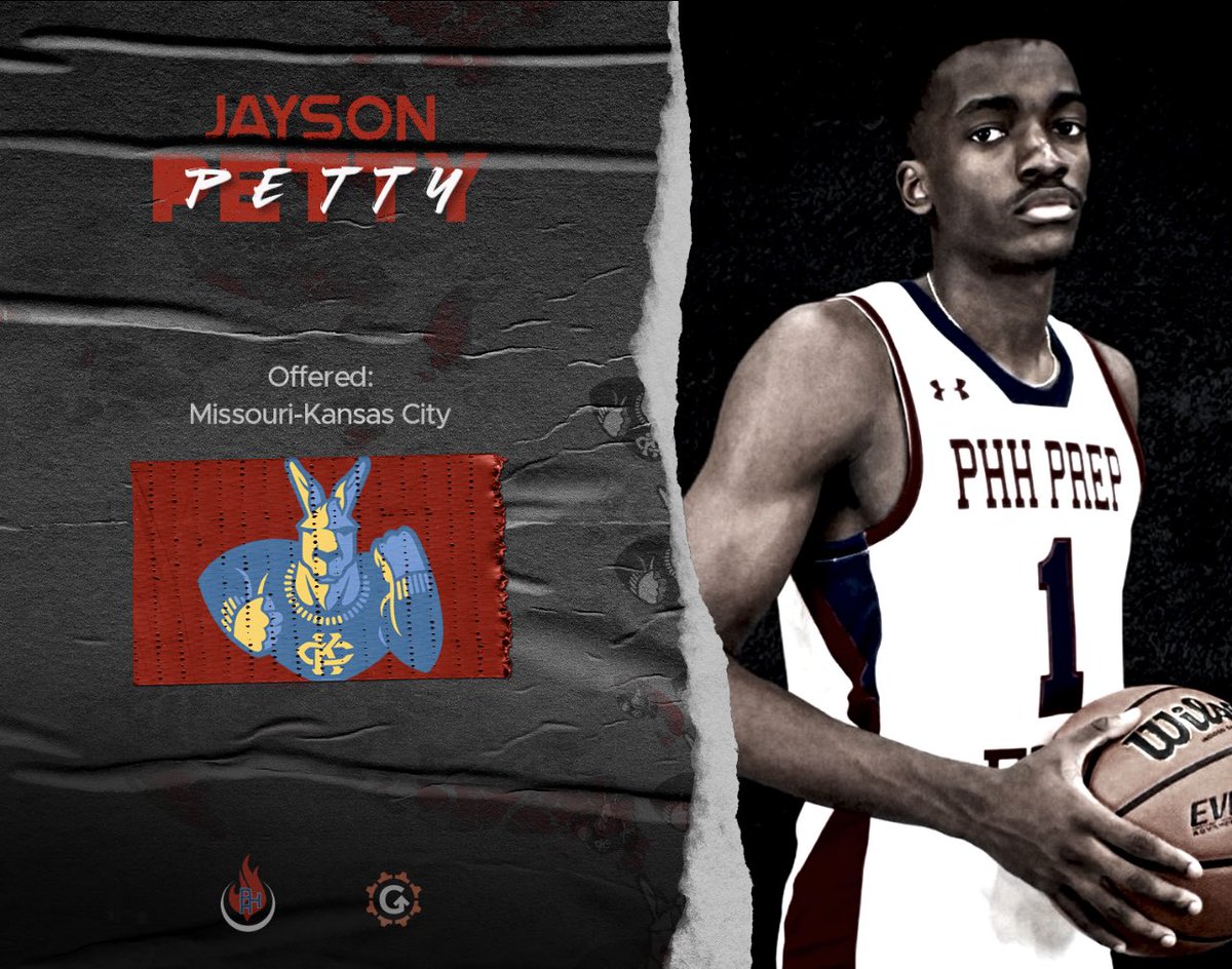 Congratulations to 6’4 Do Everything Player <a href="/Jayson_Petty11/">Jayson</a> on His Offer to <a href="/KCRoosMBB/">Kansas City Men's Basketball</a> 

The Sr Wing Has Been the Team MVP for the Last Two Seasons! The Ultimate 3 and D Player Who’s Averaging 16pts 8reb 3stl on the Season 

Hard Work Pays Off 🔥🏀🔥🏀