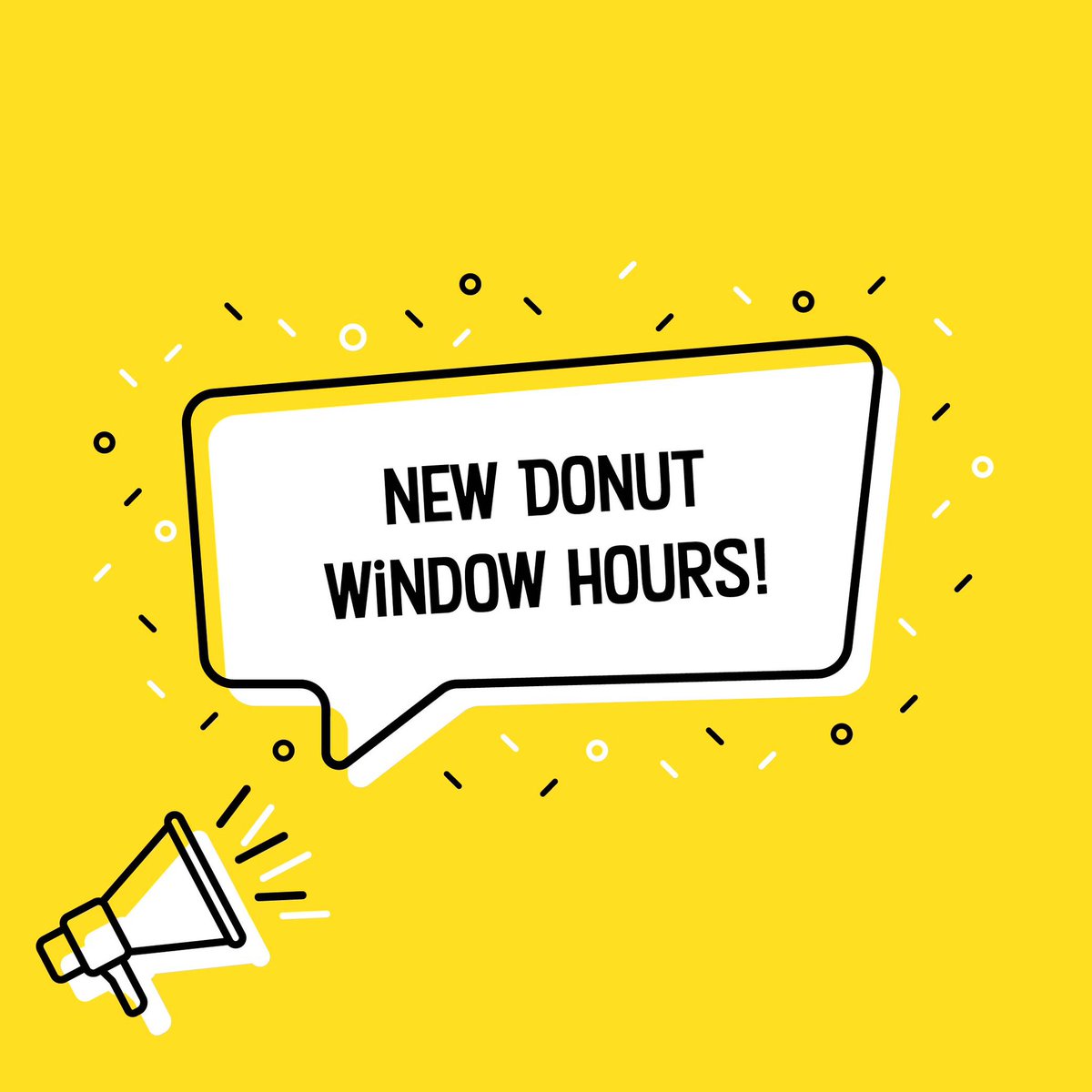 FatCatBurgerCLT's tweet photo. Due to labor shortages we are temporarily changing our donut window hours. 

•Wednesday &amp; Thursday 10am to 9pm
•Friday &amp; Saturday 9am to 9pm
•Sunday 9am to 8pm

We are still closed Monday and Tuesday. 

We look forward to seeing everyone! https://t.co/zzgcXdTS5O