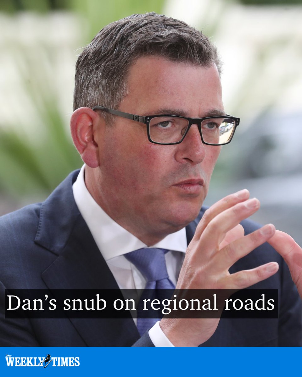 theweeklytimes's tweet photo. Premier Daniel Andrews has rejected an offer from The Weekly Times to travel to regional Victoria and meet frustrated users of the state’s substandard roads. Full story 👉 https://t.co/cEMFjfOiDI https://t.co/xrGqKPtsVN