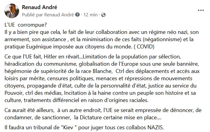 LCA_Ligue's tweet photo. #UE #OTAN #RACISME #UKRAINE #NAZIS  #ASIE https://t.co/YFcCmsbn2G