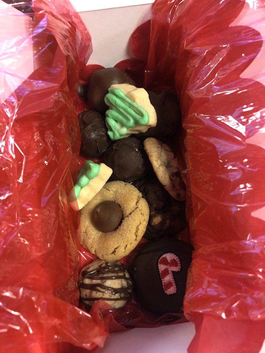 Nothing better at Christmas time than the Karraker cookies! Thanks Randy!