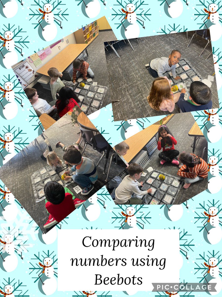SyncWithSimpson's tweet photo. Combining holidays around the world with comparing numbers &amp; beebots makes for a magical learning time! @um_BARELA @OgleElem https://t.co/VVLQITDH9G