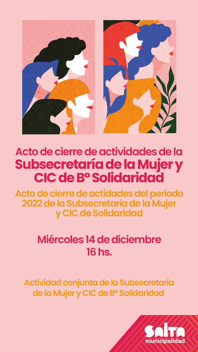 CIC1Solidaridad's tweet photo. #CicSolidaridad 
#ZonaSudeste 

Acto de cierre de actividades de la Subsecretaría de la Mujer y Cic de Solidaridad, Miércoles 14 de Diciembre a hs 16. 
Exposición, Muestra y Venta de todo lo realizado a lo largo del año en los diferentes talleres que se llevan adelante. https://t.co/kPKRRkfF6y