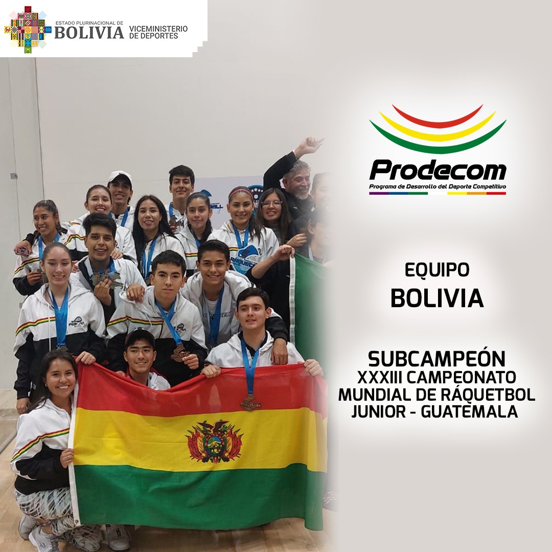 Viceministerio de Deportes de Bolivia tweet media