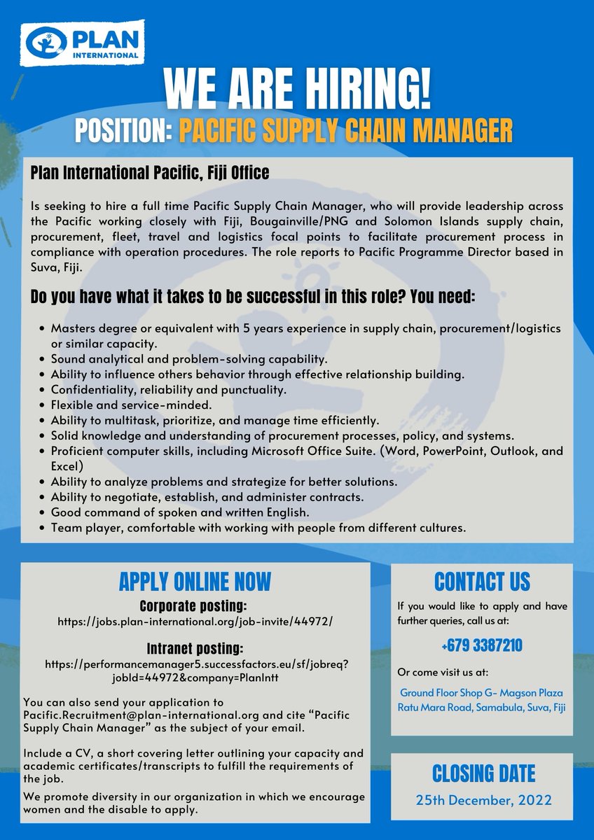 Plan International Pacific tweet media