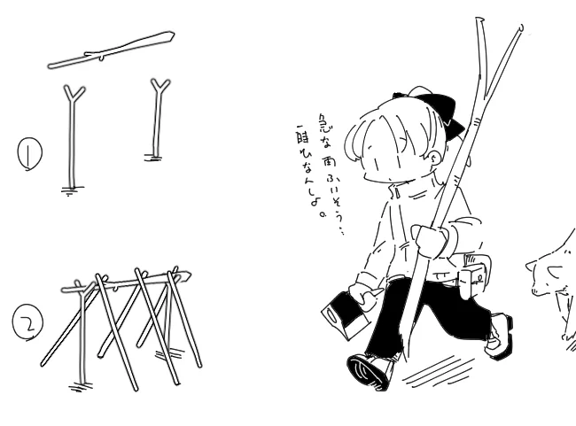 ほったてこやつくった 