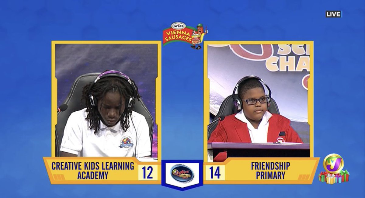 televisionjam1's tweet photo. Round 2️⃣-the Face Off was 🔥 

We’re entering Round 3️⃣- the Buzzer section next! 

Are you tuned in? 👀 

Catch the action now on TVJ or @1spotmedia 

#TVJJSCQ #JSCQ https://t.co/vQPrHiixni