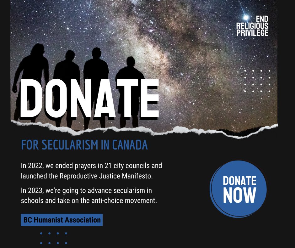 BC Humanist Association tweet media