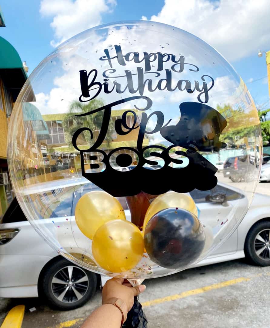 Lollipop Balloon for Top boss. Happy Birthday!! 

Brighten someone's day with a lollipop balloon from us. ❤🥳😜 #jamaicapartystore #itsapartyja #HeliumBalloon #giftballoons #BalloonBouquets #KingstonJamaica #partystorejamaica #heliumballoons #giftballoon