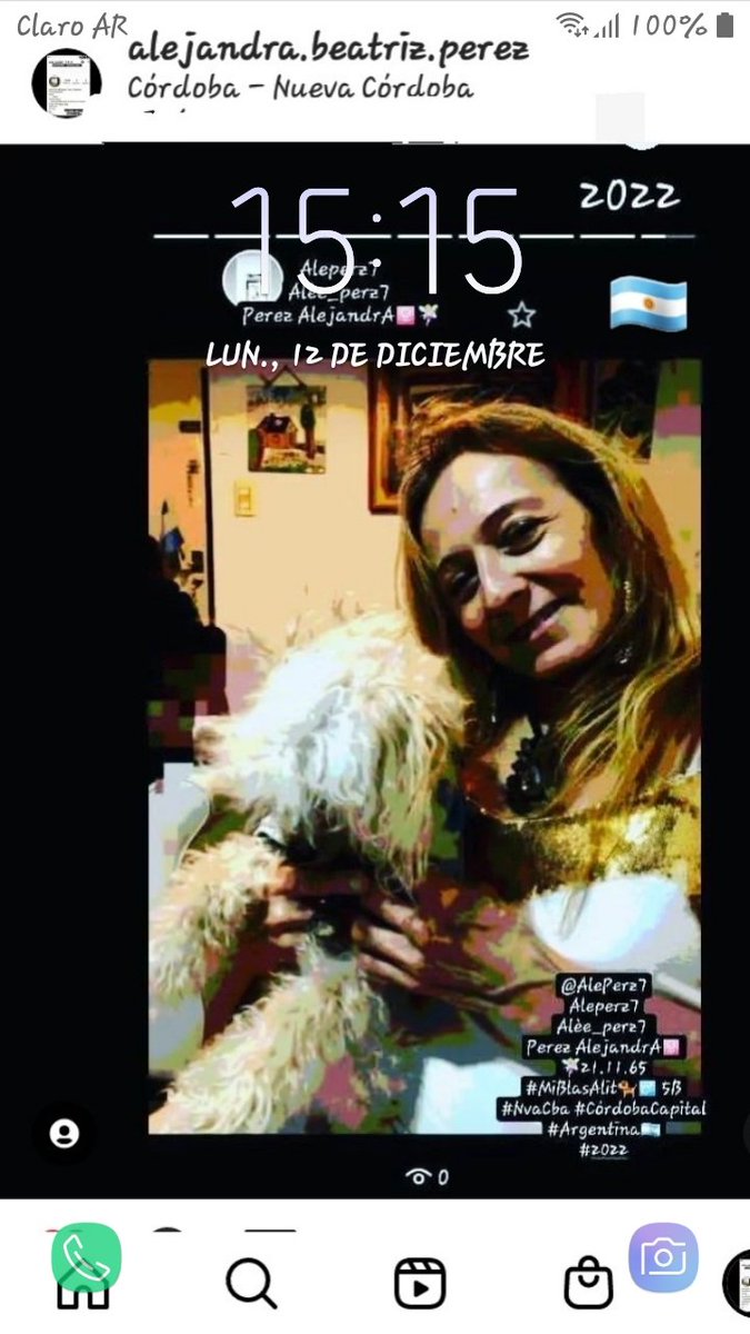 AlePerz7's tweet photo. Aleperz7
Alèe_perz7 
Perez AlejandrA♀️🧚🏼‍♀️21.11.65
#MiBlasAlit🐕♂ 5B #NvaCba #CórdobaCapital #Argentina🇦🇷
#2022 https://t.co/jfl2lxSPS9