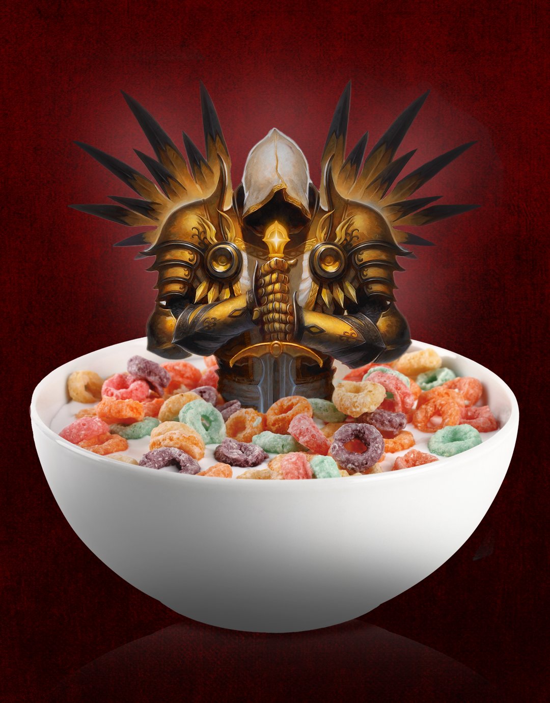 Image of Tyreal in the cereal.