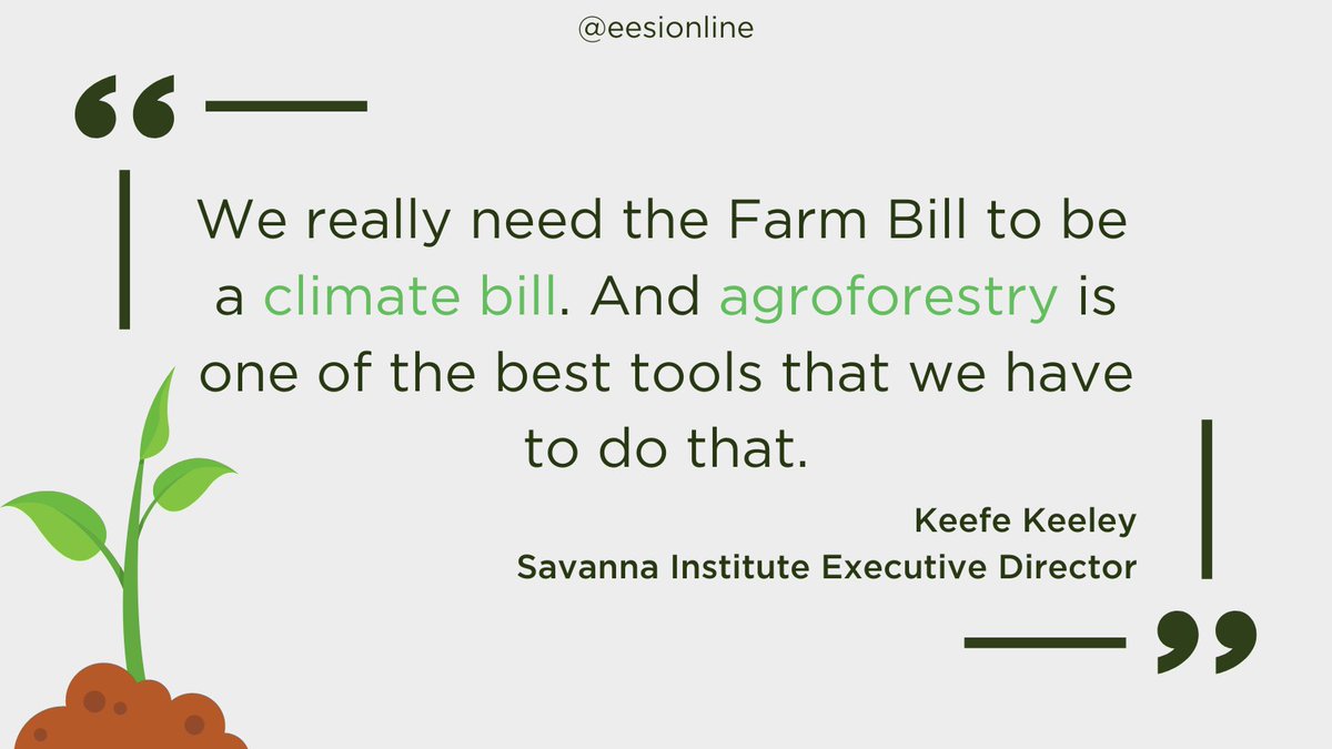 Congress is writing a new #FarmBill, which can be transformative for the climate

Explore the bill and its climate impacts with <a href="/vgpvisions/">Vanessa García Polanco, MS</a> of <a href="/YoungFarmers/">Young Farmers</a>, <a href="/keefekeeley/">Keefe Keeley</a> of <a href="/Savannainst/">Savanna Institute</a>, and Tucker Gretebeck of All Seasons Farm in our #podcast episode: ow.ly/TAwZ50M2yYk