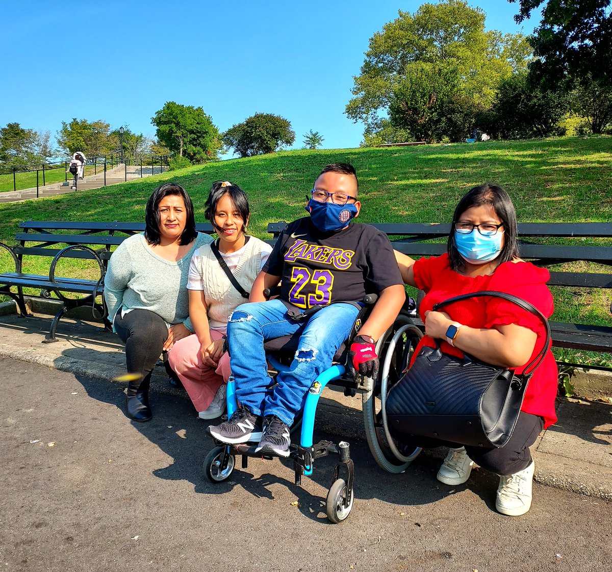 12-year-old William Zhumi Hidalgo is one of dozens of Sunset Park kids with disabilities who has to attend a school outside of the neighborhood. Why don’t middle schools in the area have the accessibility services they need? tinyurl.com/2uz9snmt