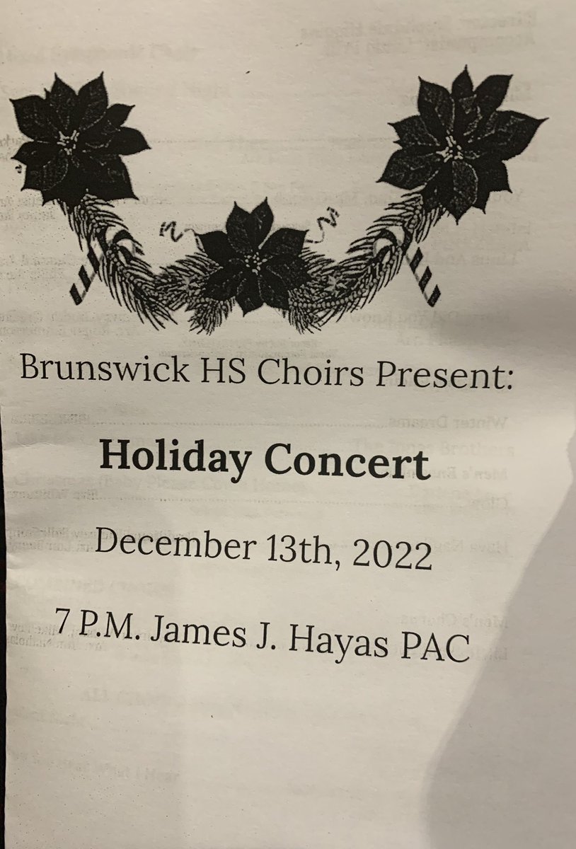 Looking forward to tonight’s performances!! Good luck to all students performing!!