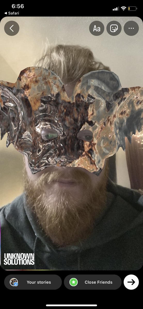 EvanJahn619's tweet photo. @unknwnsolutions Wild mask lol #maskedguildlist @unknwnsolutions https://t.co/ZBU48AHNfs