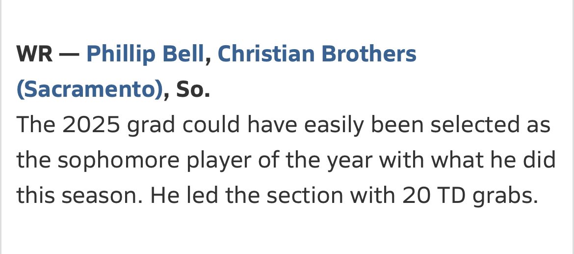 Christian Brothers Football (@brothersvarsity) on Twitter photo Congratulations to <a href="/howard_lando/">Landon Howard</a> and <a href="/phillipbelliii/">Phillip Bell III</a> for making the <a href="/SacMaxPreps/">Sac-Joaquin MaxPreps</a> All-Section Team! #GoFalcons t.maxpreps.com/3UWRfq7 Congratulations to <a href="/howard_lando/">Landon Howard</a> and <a href="/phillipbelliii/">Phillip Bell III</a> for making the <a href="/SacMaxPreps/">Sac-Joaquin MaxPreps</a> All-Section Team! #GoFalcons t.maxpreps.com/3UWRfq7