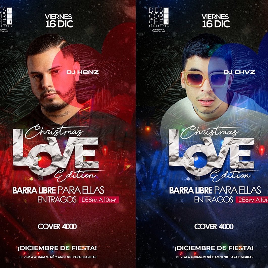 Semana de fiesta Christmas Love ❤️🎅🏼💙 VIERNES 16