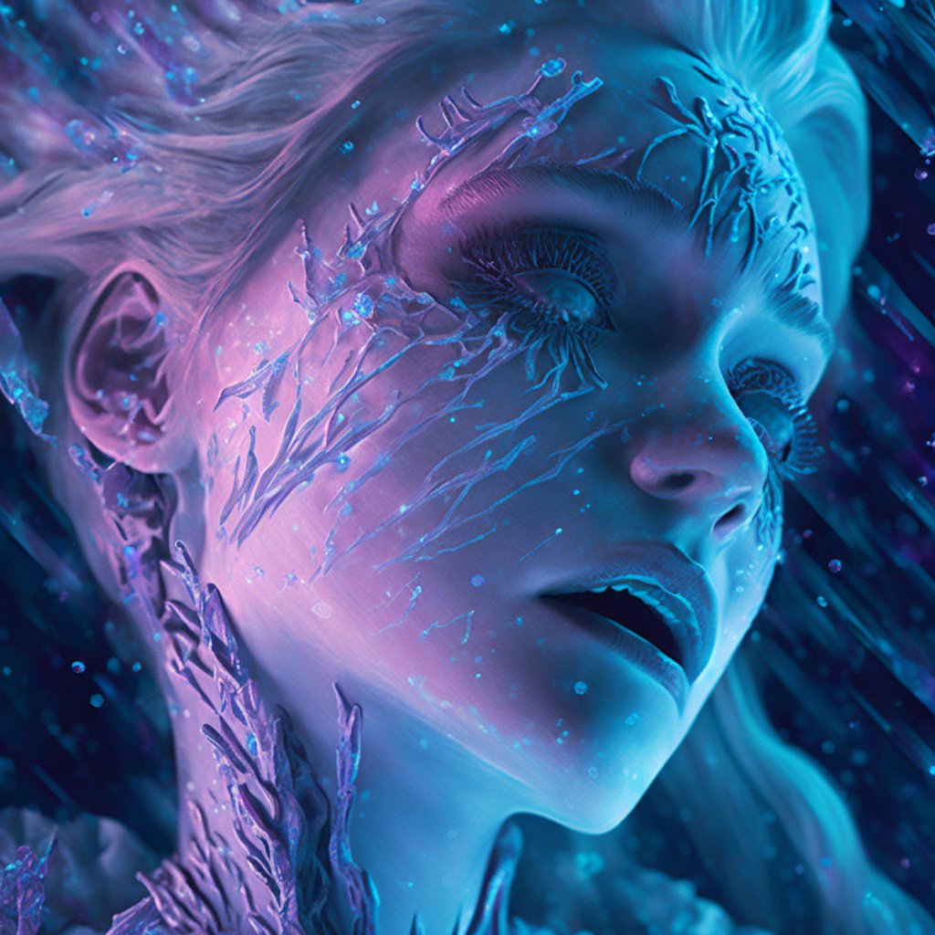 Lazy Ai Art on Twitter: "Elsa's power running rampant part 2 #Elsa #