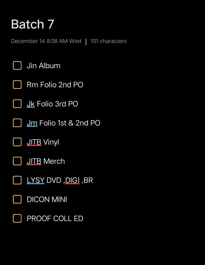Dysfunctional59's tweet photo. These are the items na pauwi here sa Ph 🥰
#Dysfunctional59Update https://t.co/qixXxqoQse