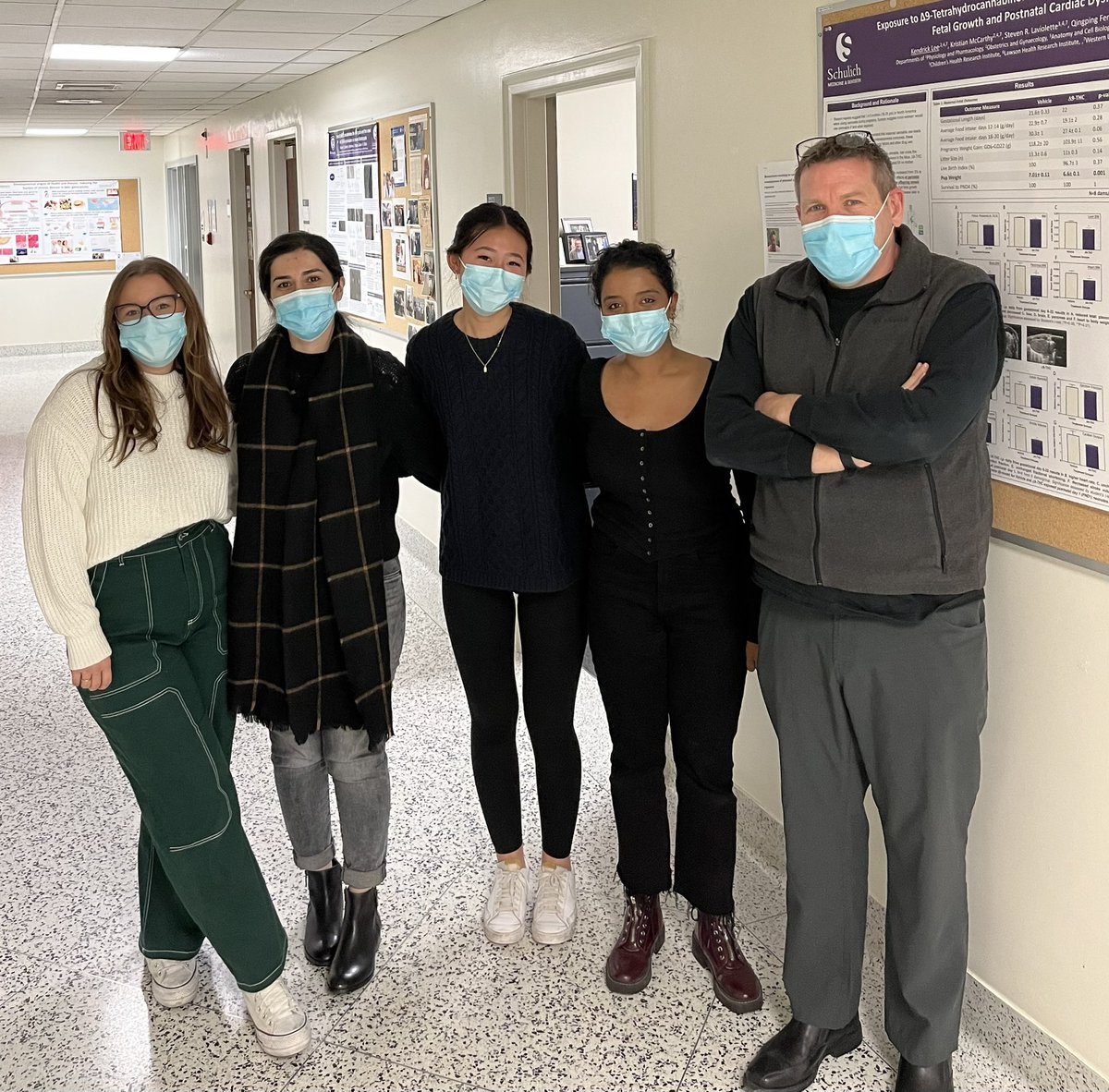 DBHardyLab's tweet photo. Congrats to these #MScIMS students @Phoebe_UWO @MerlinThomas98 for “surviving” a Maternal/Fetal research rotation in my laboratory. Great job! #IMSAdvantage https://t.co/XJPnSq17IE