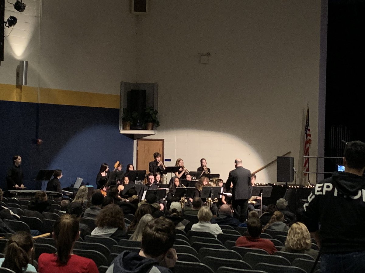 Winter Concert in full swing. Very impressive group! #TGSNATION