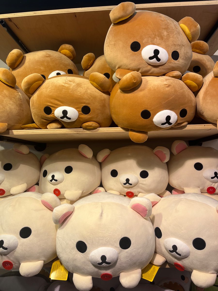 Rilakkuma on Twitter "I saw a lot of plushies this weekend"