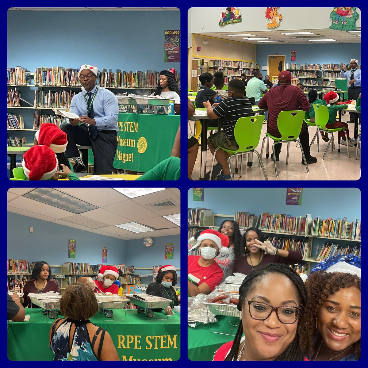 Had a great evening with our families and @PrincipalDarby1 at our Pancake with the Principal event! Principal Darby discussed several topics, gathered parent input, and fed their bellies. Family engagement continues to be a priority @RPEMuseummagnet. @BcpsCentral_
