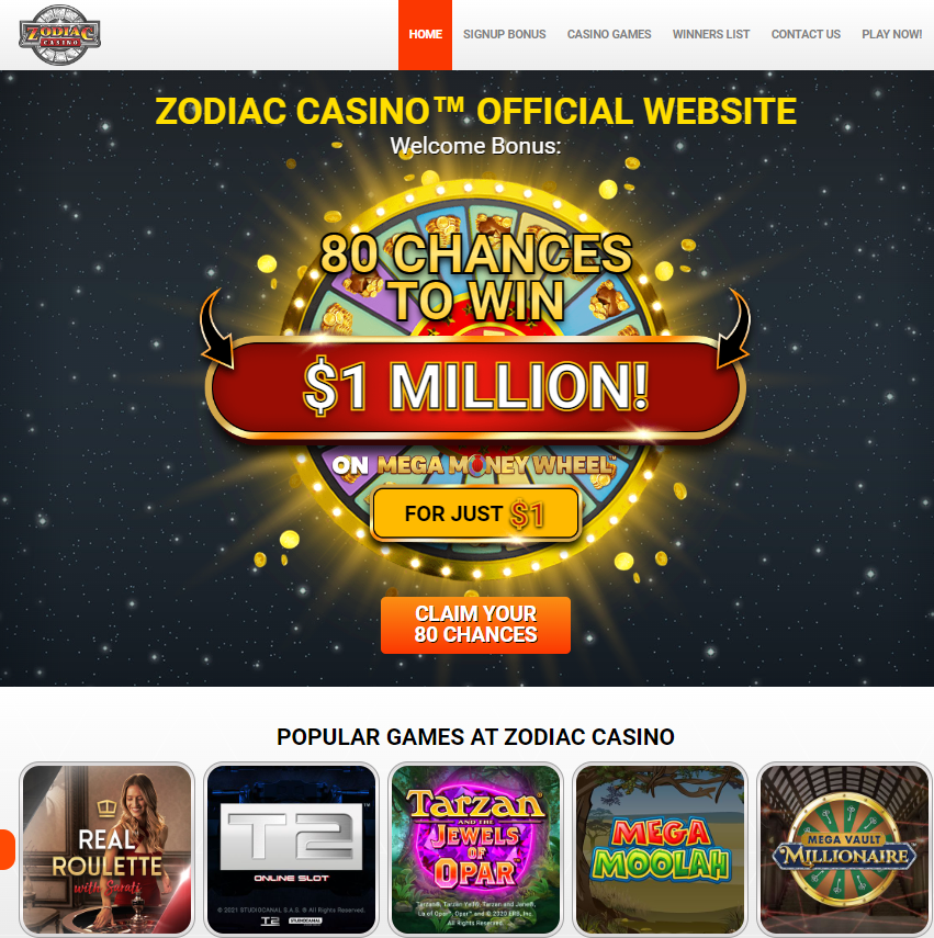 SalesMarketAI's tweet photo. Zodiac Casino: 80 Chances Instant Millionaire Staus $€1 @ https://t.co/lJ0UGazx8q HUGEbigWINS
#Zodiac #ZodiacCasino #ZodiacSigns #Astrology #CasinoRewards #Microgaming #MegaMoolah #ProgressiveJackpots #Casino #CasinoOnline #OnlineCasino #CasinoBonus #FreeSpin #FreeSpins #BIGWin https://t.co/IIr4zqjxPj