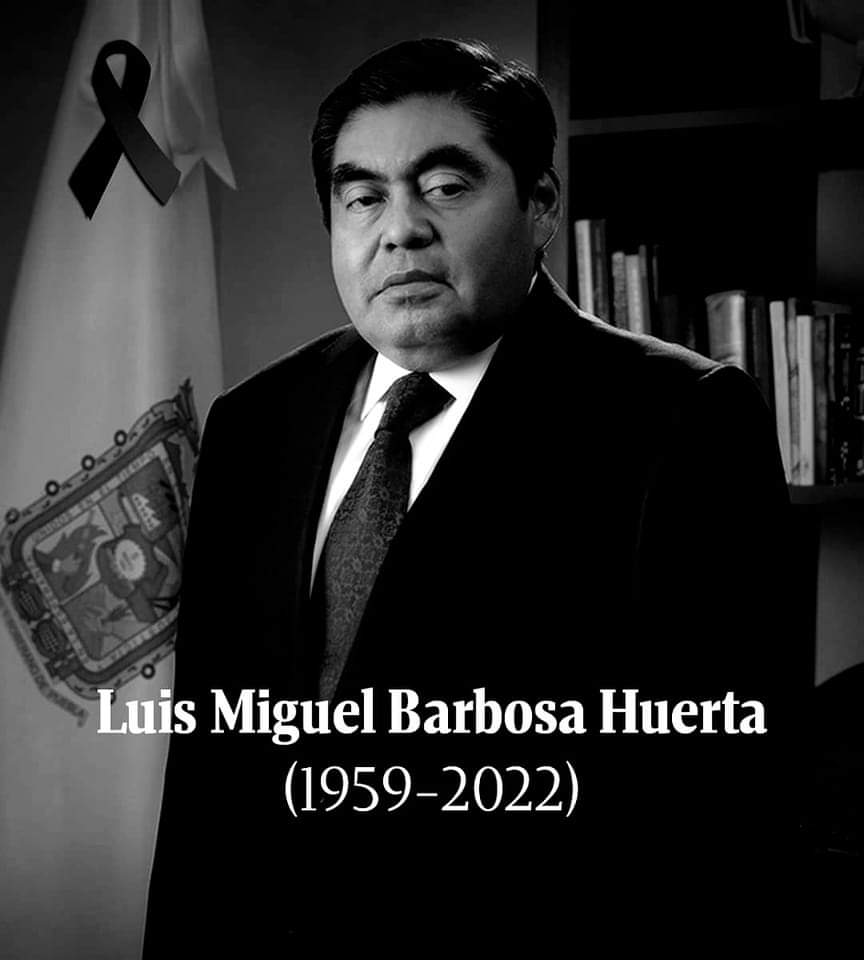 adanxicale's tweet photo. Lamento mucho el fallecimiento del Gobernador Luis Miguel Barbosa, envío un afectuoso abrazo a sus familiares y amigos en todo el estado. Sin duda un buen amigo y compañero de lucha. Q.E.P.D. https://t.co/JwPX5nDvD8