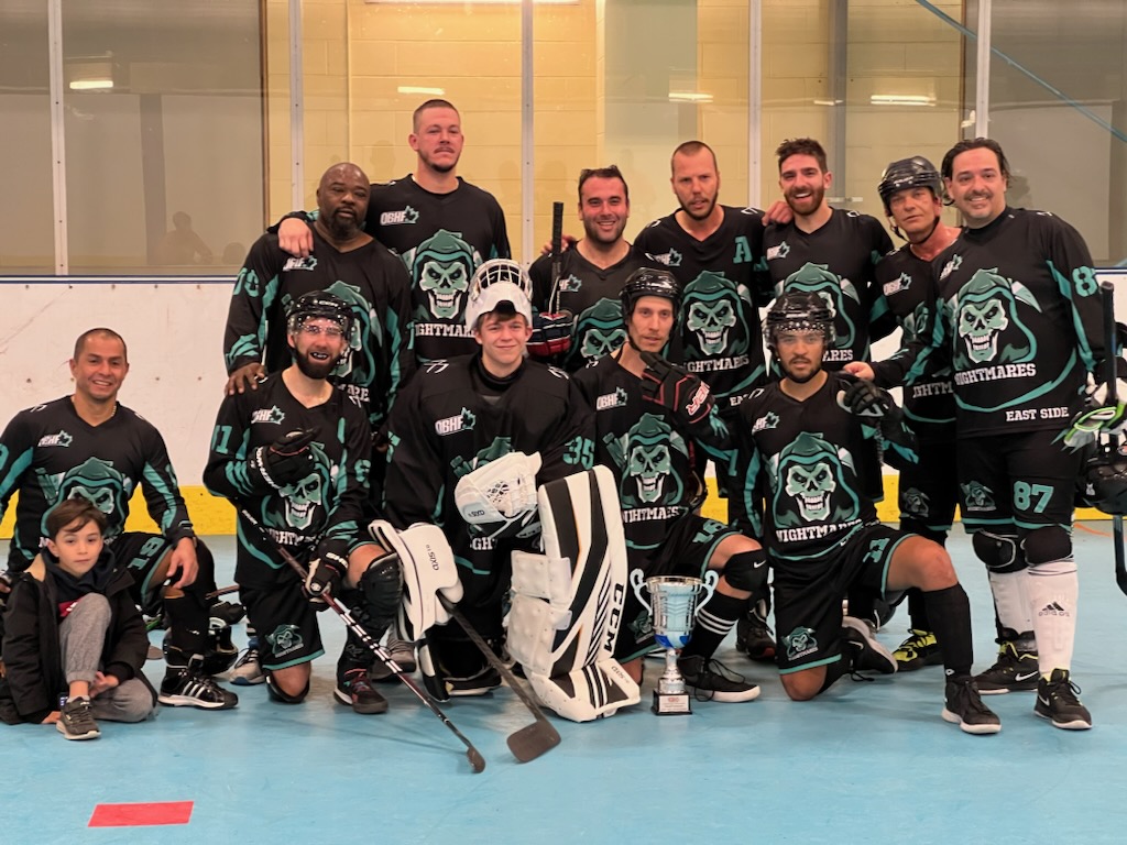 NCBHL's tweet photo. Another great season in the books!  Winter starts next week!
Congrats to our 2022 Fall Champions!  
Sun Tier 4A - ICE HOLES
Sun Tier 4B - EAST SIDE NIGHTMARES
TUE Tier 4A - HAWKS
TUE Tier 4B - MARKHAM VIPERS
WED Tier 4B/5 - T-PARK
WED Tier 5 - FLYING ELBOWS https://t.co/hNvCkjSSeJ