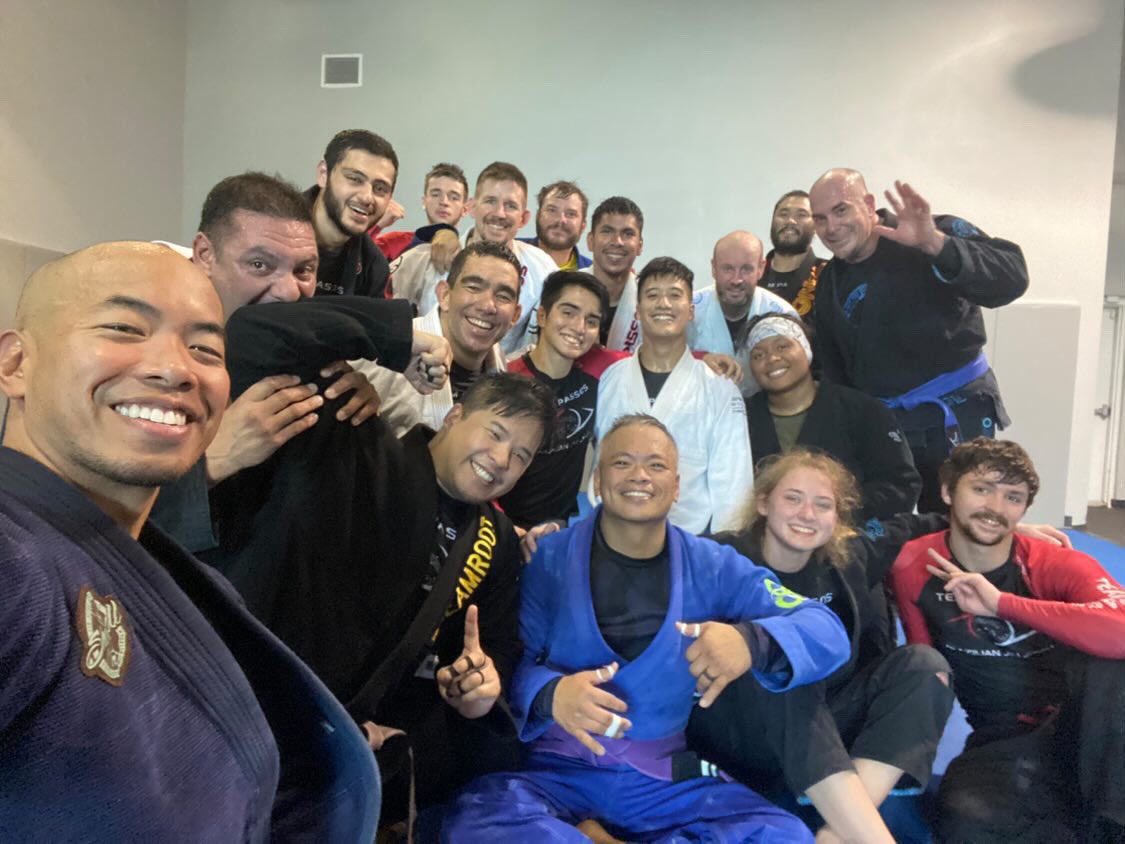 Every morning is a good morning on the mats!